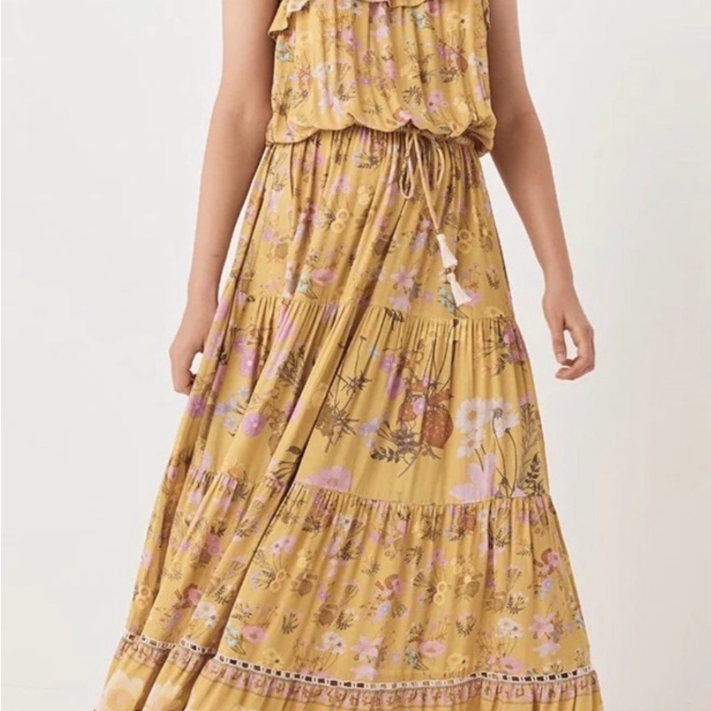 Spell & The Gypsy Wild Bloom Strappy Midi Dress